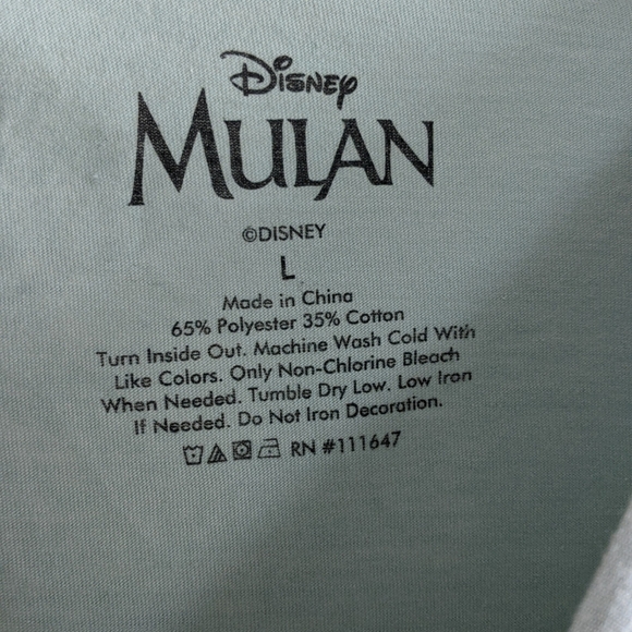 NWOT Mulan Graphic Tee from Box Lunch - Picture 3 of 3